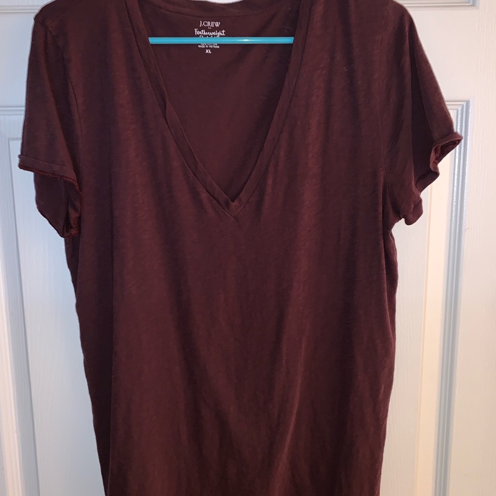 J. Crew V Neck Shirt